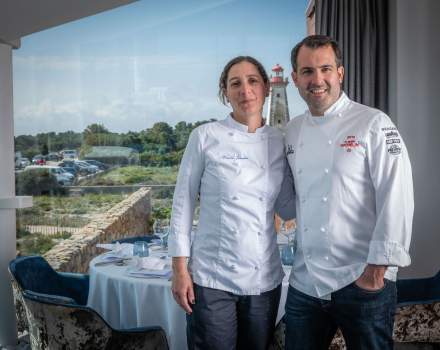 Le Grand Cap &amp; Aphyllanthe Leucate · Chef Erwan Houssin et les équipes