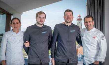 Le Grand Cap &amp; Aphyllanthe Leucate · Chef Erwan Houssin et les équipes