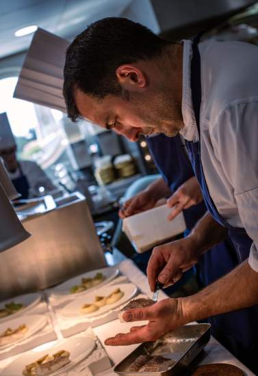 Le Grand Cap &amp; Aphyllanthe Leucate · Chef Erwan Houssin et les équipes