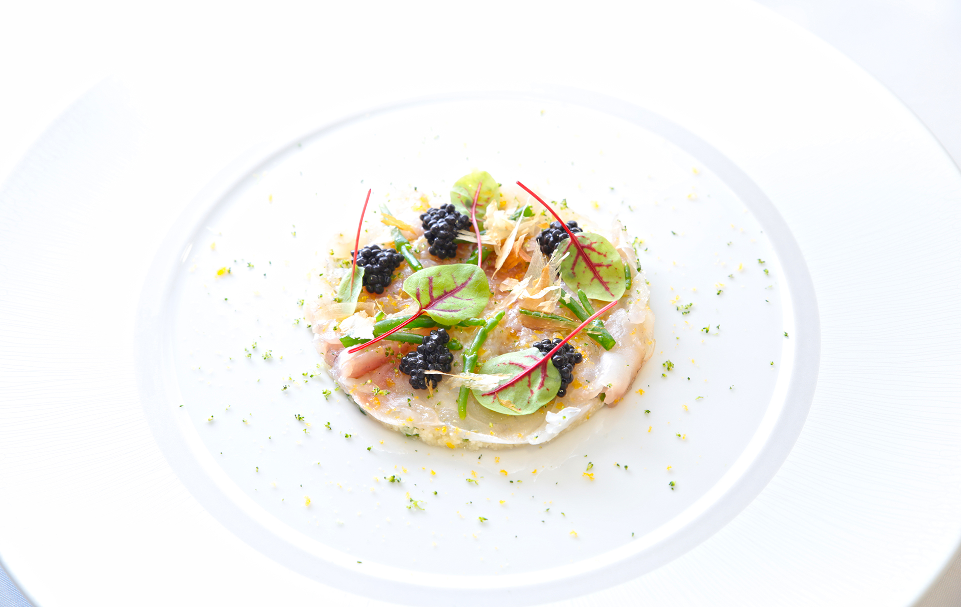Caviar et truffe